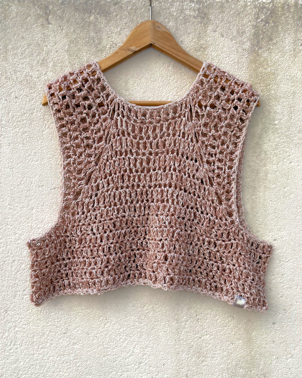 Blush Mesh Vest