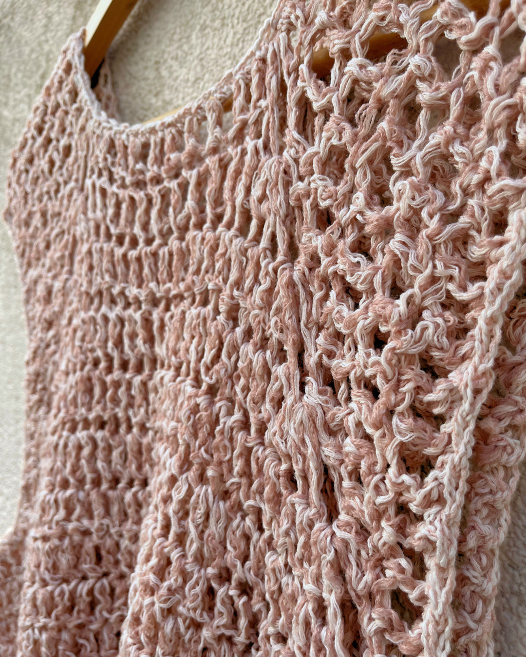 Blush Mesh Vest