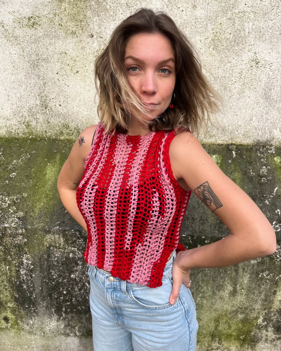 Crochet Mesh Top