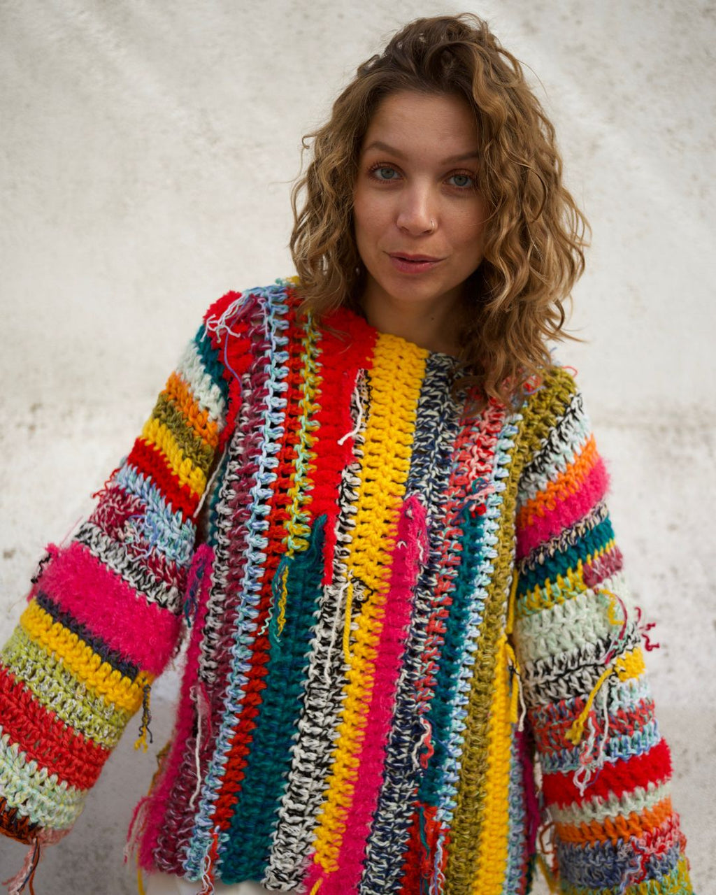 Crochet Scrap Jumper
