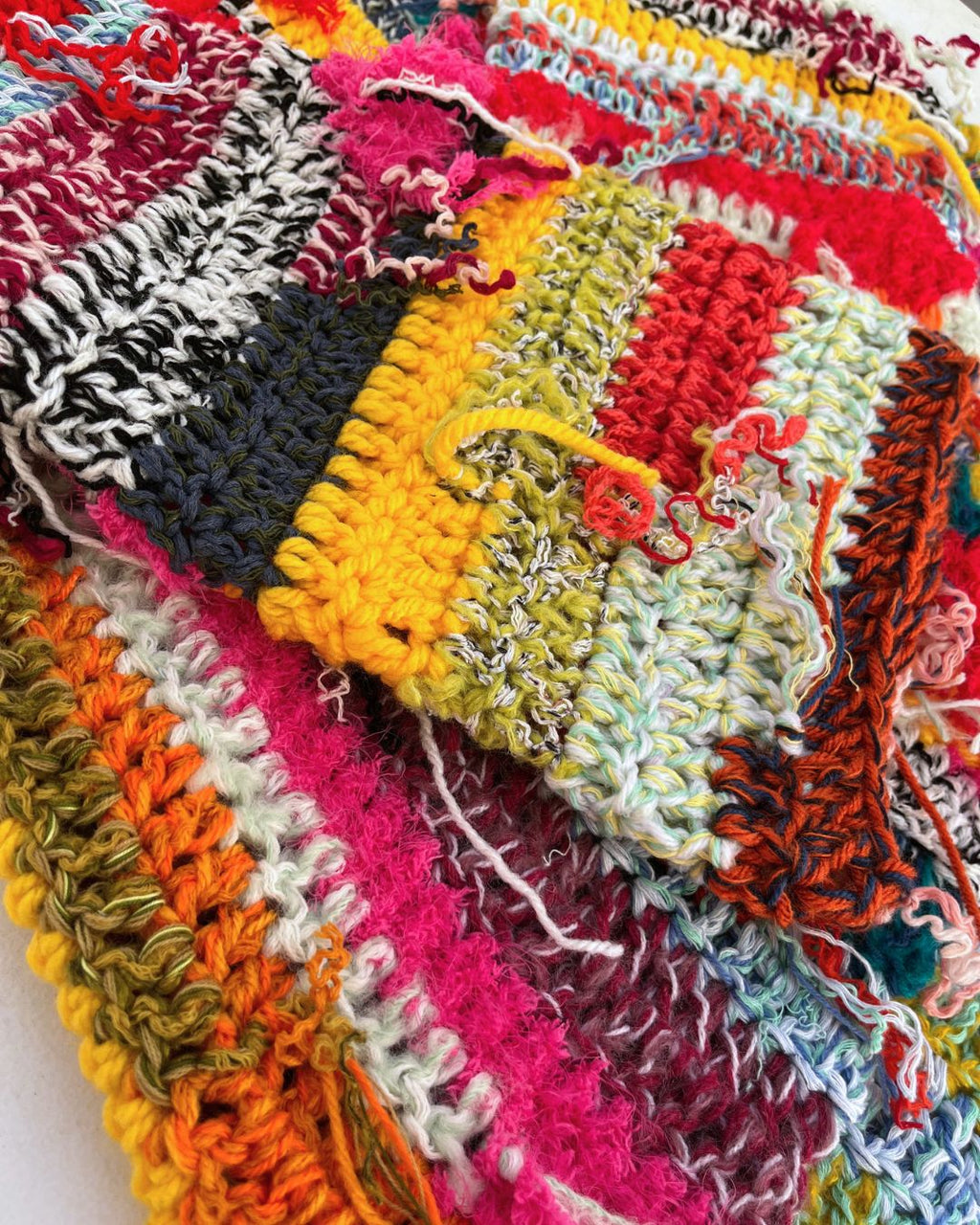 Crochet Scrap Jumper