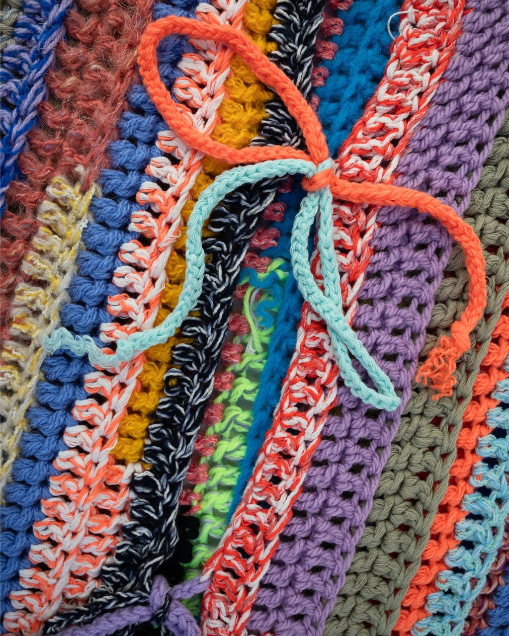 Crochet Front-Tie Vest