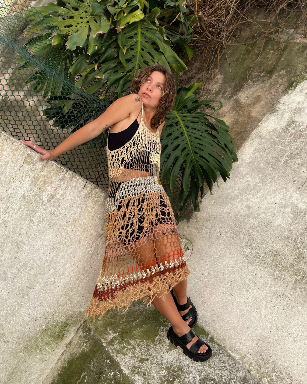 Crochet Maxi Dress