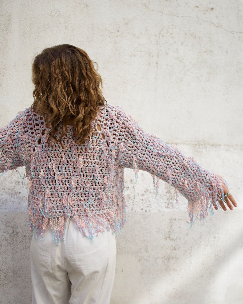 Crochet Cotton Candy Jumper