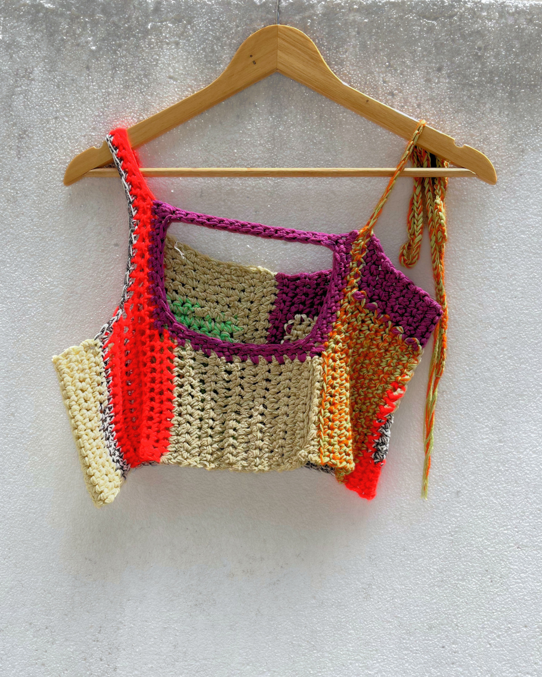 Patchwork Crochet Top